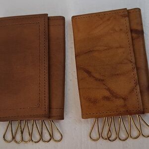 VINTAGE PRINCE GARDNER Key Guard Key Case , Full Grain Cowhide 2 Pcs Bundle